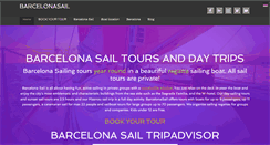 Desktop Screenshot of barcelonasail.com